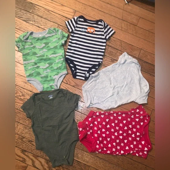 3-6m boy and 6-12m boy baby clothes bundle - Picture 2 of 15